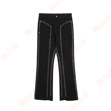 straight jeans